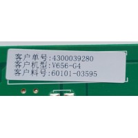 LED DRIVER PARA TV VIZIO / NUMERO DE PARTE 60101-03595 / PW.LD172W1.671 / 4300039280 / A19100821-0A03284 / HV650QUB-N90 / MODELOS V656-G4 / V655-H9